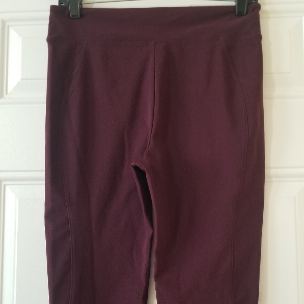 Spanx Micro Rib Knit Control Top Skimmer Leggings Size L - Picture 9 of 14